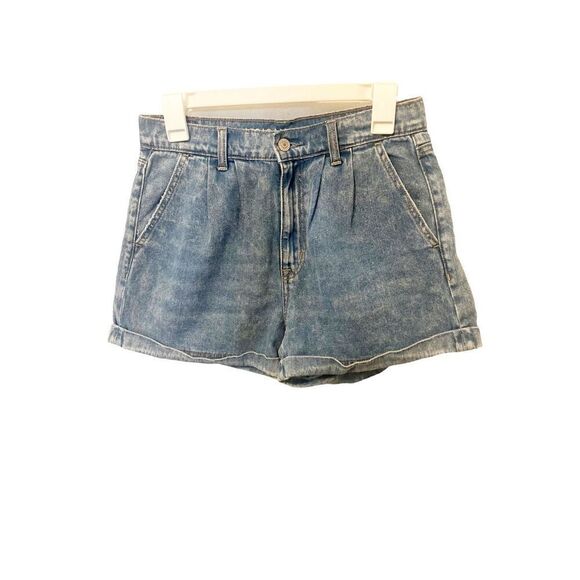‎American Eagle Denim Mom Shorts - Picture 1 of 5